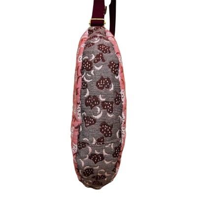 Sac demi-lune en jacquard Indien "Drama Queen"