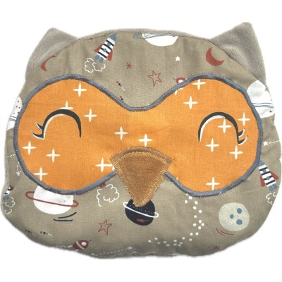 Bouillotte hibou espace beige