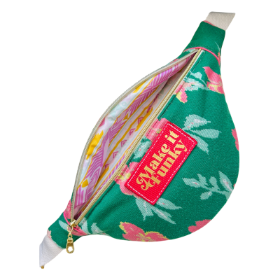 Sac banane en jersey Zara upcyclé  "Make It Funky"