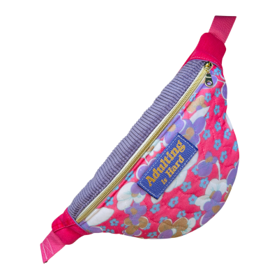 Sac banane en tissu upcyclé...