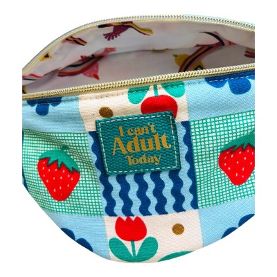 Sac banane en coton épais kawaï "I Can't Adult Today"