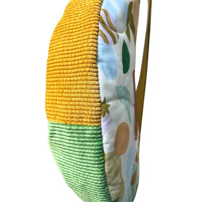 Sac demi-lune matelassé "Stay Wild Moon Child"